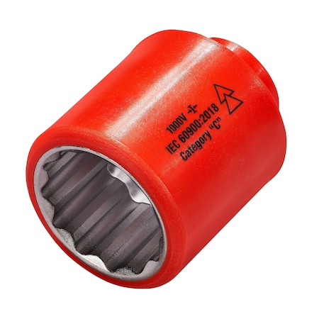 Itl 1000v Insulated 1/2 Drive Socket 13/16 01640